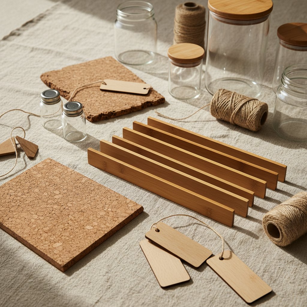 Organizing kitchen with reusable containers