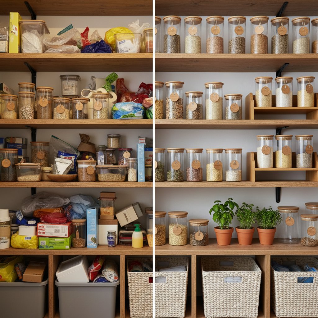 Compact Kitchen Organization